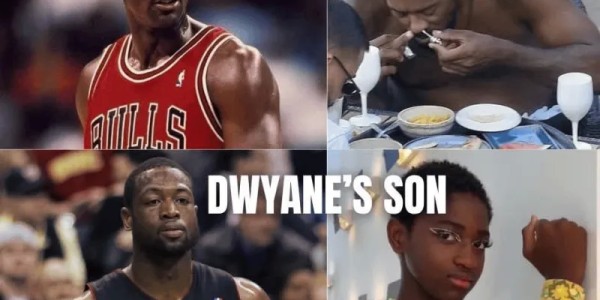 开云体育官网-美媒晒乔丹、魔术师、韦德和詹姆斯之子对比：这太疯狂了！