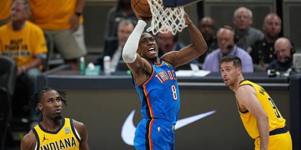 雷霆锋线大将：步行者只是增加了强度，但我们并没有匹配这种强度