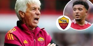 开云体育官网-加斯佩里尼谈桑乔：不会求任何人来罗马，不想来可以留在曼联